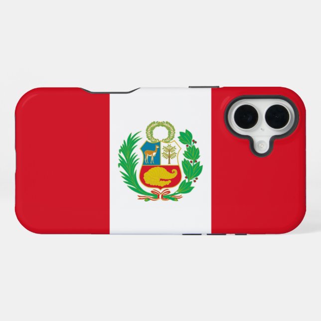 Coque iPhone Pérou (Verso Horizontal)