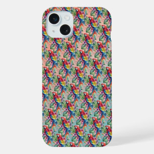 Coque iPhone 15 Plus Perroquet