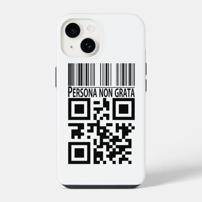 Coque iPhone Persona non grata (Verso)