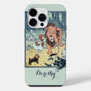 Coque Pour Pour iPhone 14 Pro Max Personnages vintage du Magicien d'Oz, Route de bri