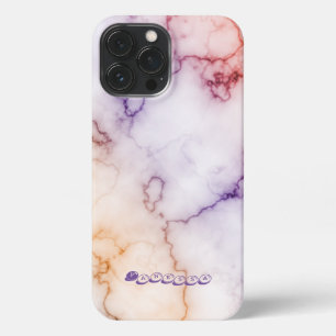 Etui iPhone 13 Pro Max Personnalisation du Motif en marbre couleur