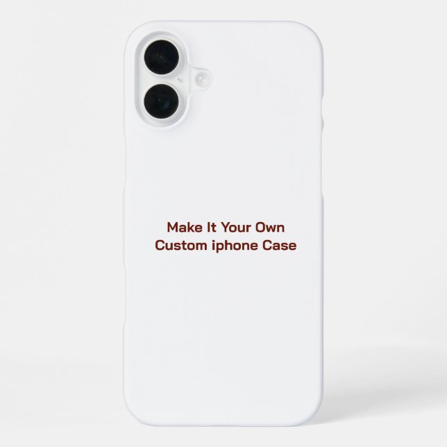 Coque iPhone Personnalisé  (Verso)