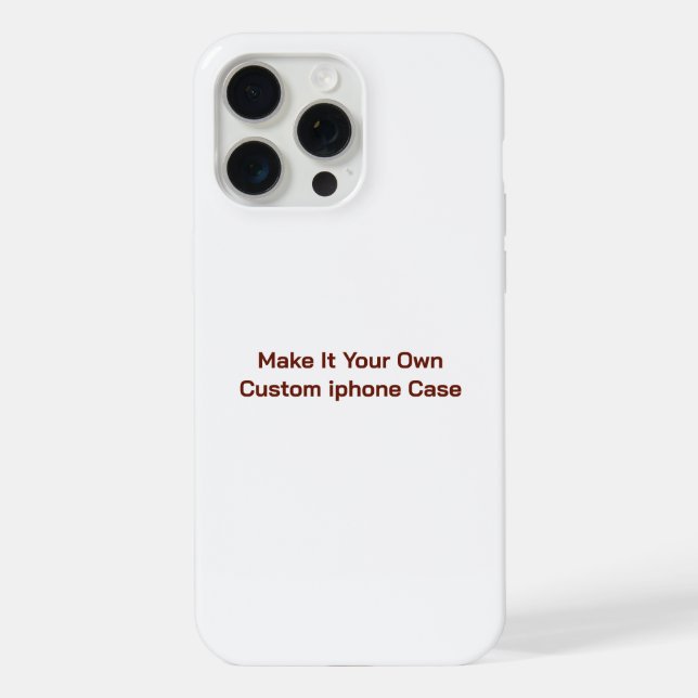 Coque iPhone Personnalisé  (Verso)