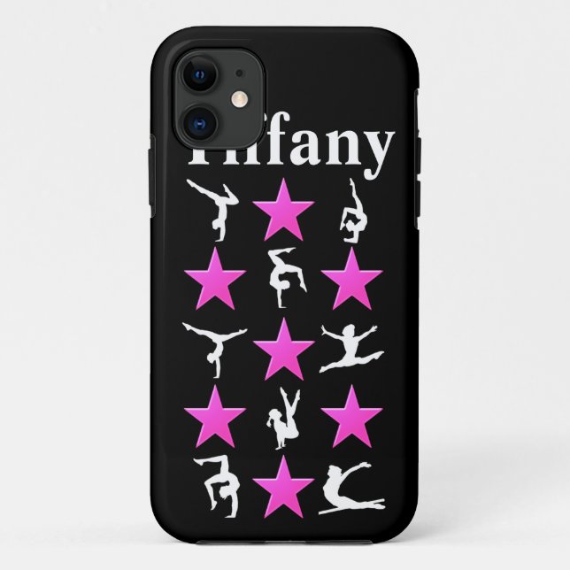 COQUE IPHONE PERSONNALISÉ DE GYMNAST À L'ÉTOILE RO (Dos)