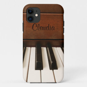 Coque iphone personnalisé de musique de piano