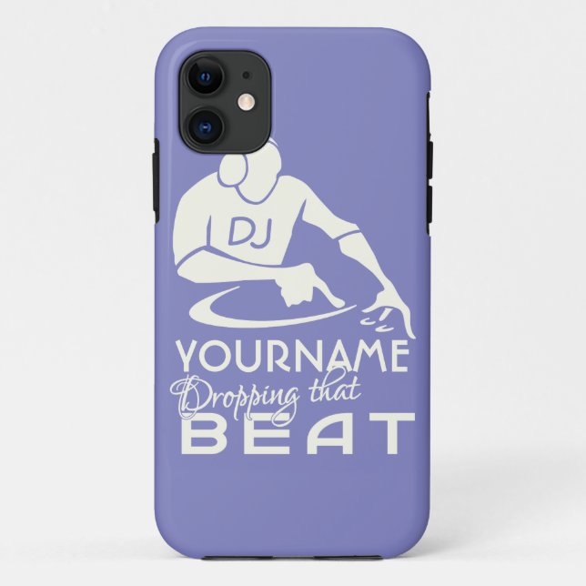 coque iphone personnalisé DJ (Dos)