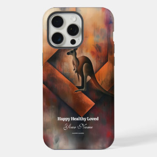 Coque iPhone 15 Pro Max Personnalisé : Étui Majestueux Kangourou pour iPho