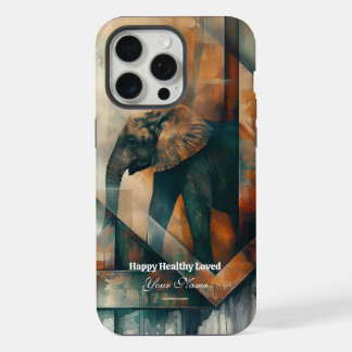 Coque iPhone 15 Pro Max Personnalisé : Étui pour iPhone 15 Promax éléphant