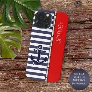 Coque iPhone 16 Pro Max Personnalisé Fun Marine Bleu Bleu Bleu Bleu Bleu B