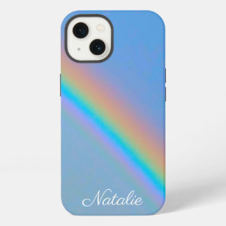 Etui iPhone 13 Personnalisé naturel réel arc-en-ciel Coque-Mate i