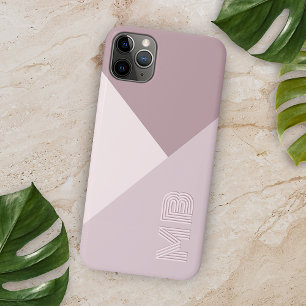 Coque iPhone 11Pro Max Personnalisé Pastel Dusty Rose Mauve Blush Rose