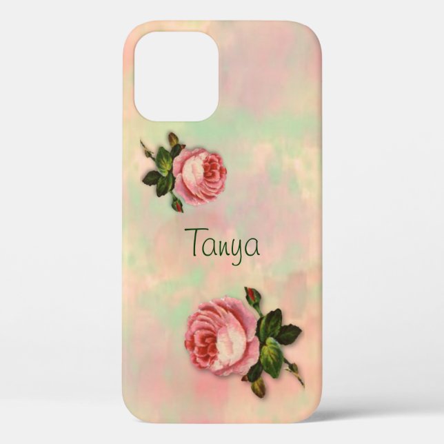 Coque iphone personnalisé Rose été (Verso)