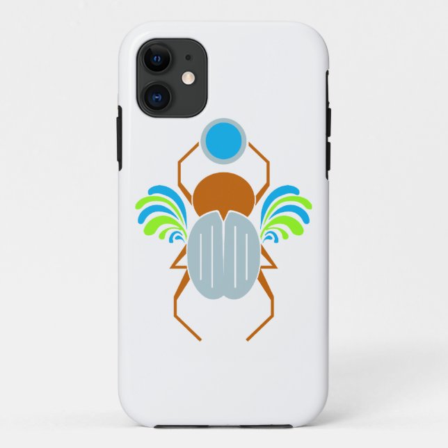 Coque iphone personnalisé Scarab (Dos)