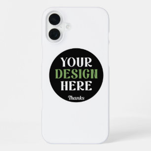 Coque iPhone 16 Plus personnalisé, unique, élégant et minimaliste kiss
