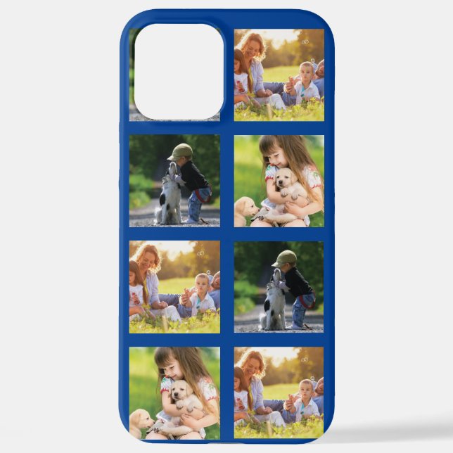 Coque iPhone Personnaliser le collage photo Coque-coque iphone  (Verso)