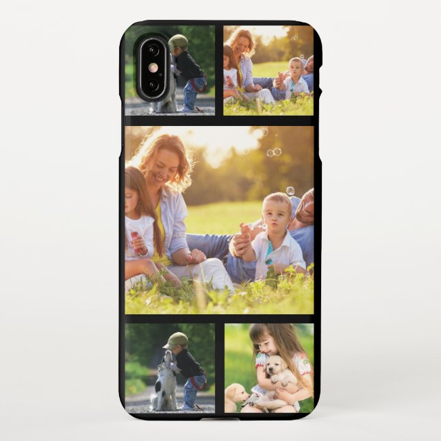 Coque iPhone Personnaliser le collage photo Coque-coque iphone  (Dos)