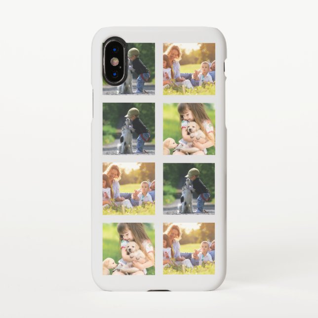 Coque iPhone Personnaliser le collage photo Coque-coque iphone  (Dos)