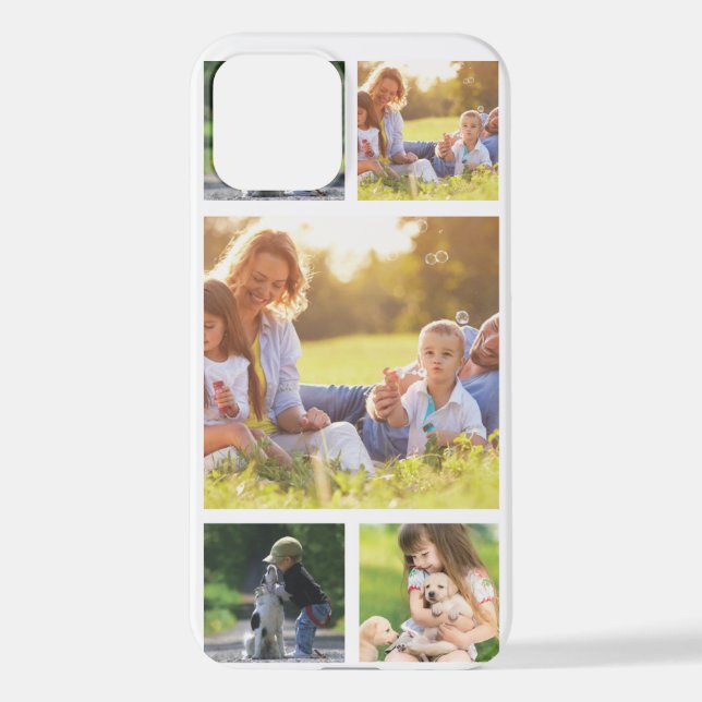 Coque iPhone Personnaliser le collage photo Coque-coque iphone  (Verso)