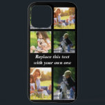 Coque iPhone 12 Pro Max Personnaliser le collage photo et le texte Coque-M<br><div class="desc">photocollage et texte</div>