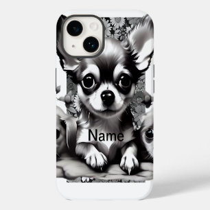 Coque Pour iPhone 14 Personnalisez votre photo avec ce chiot