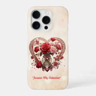 Coque iPhone 16 Pro "Pétales de Passion"