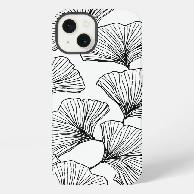 Coque iPhone pétales de rose (Verso)