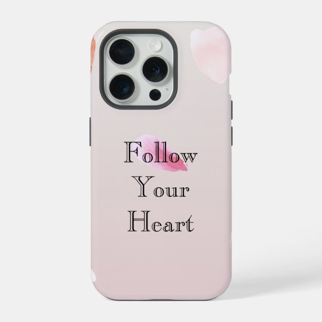 Coque iPhone Pétales de rose romantiques (Verso)