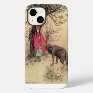 Coque Pour iPhone 14 Petit Chaperon Rouge vintage par Warwick Goble
