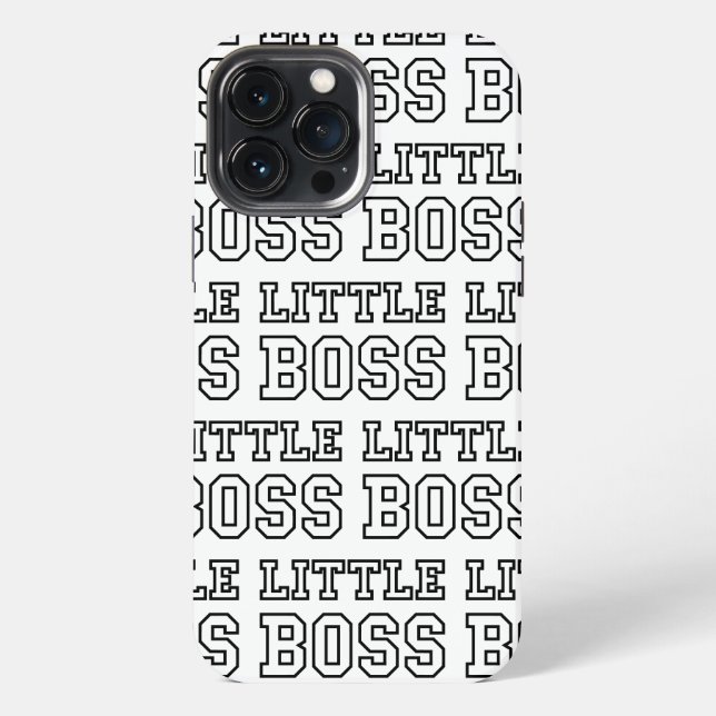 COQUE iPhone PETIT PATRON (Verso)