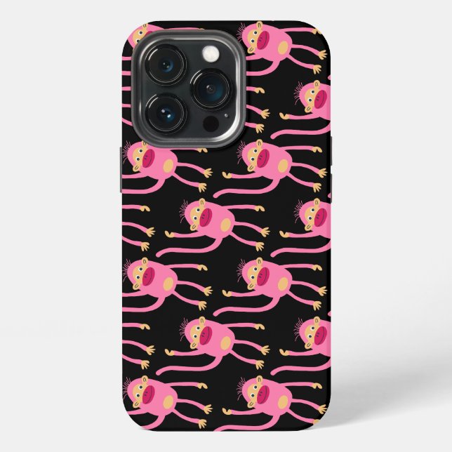 Coque iPhone Petit Singe mignon (Dos)