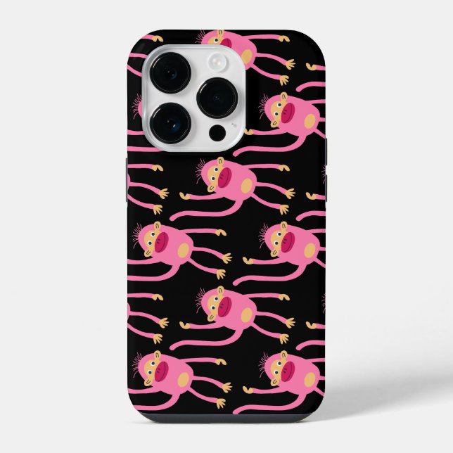 Coque iPhone Petit Singe mignon (Verso)