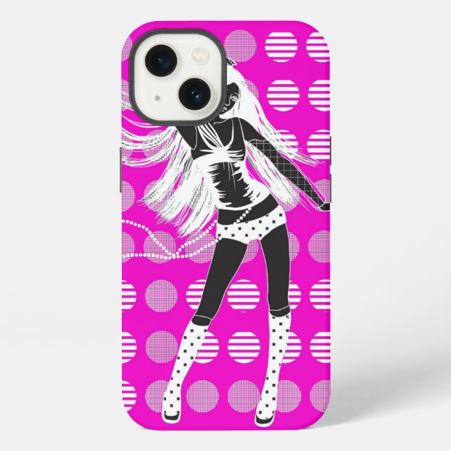 Coque iPhone petite amie (Verso)