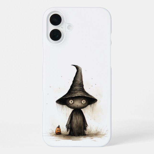 Coque iPhone Petite Sorcière Excentrique (Verso)