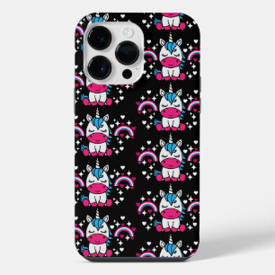 Coque Pour Pour iPhone 14 Pro Max Petites filles Unicorn Pony