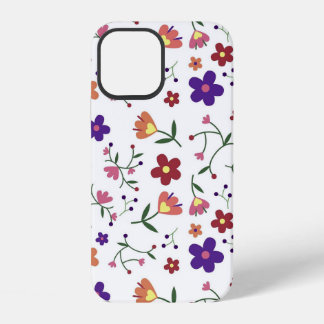Coque iPhone 12 Petites fleurs