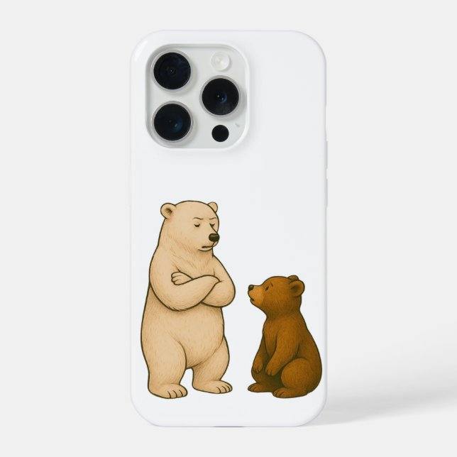 Coque iPhone Petits Yeux, Grands Rêves (Verso)