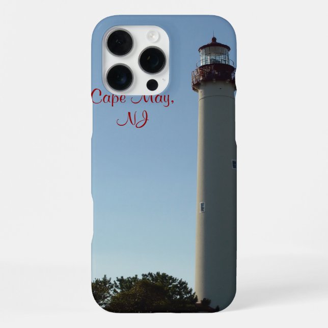 Coque iPhone Phare, Cape May, NJ (Verso)