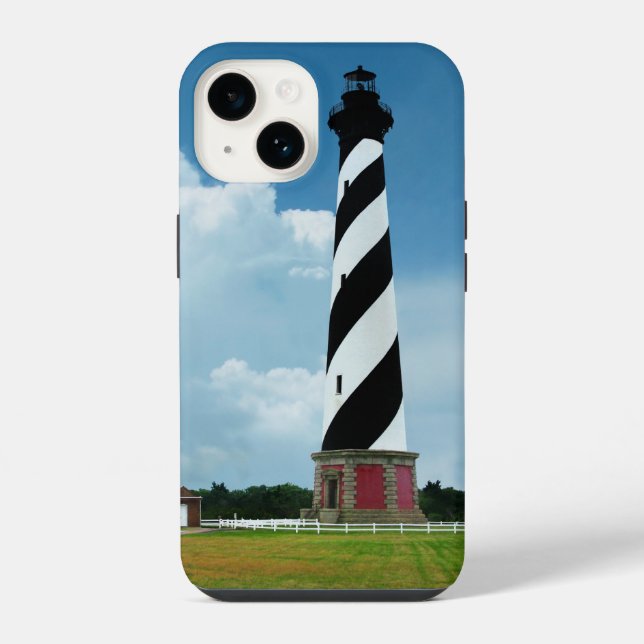 Coque iPhone Phare de Cape Hatteras Outer Banks NC (Verso)