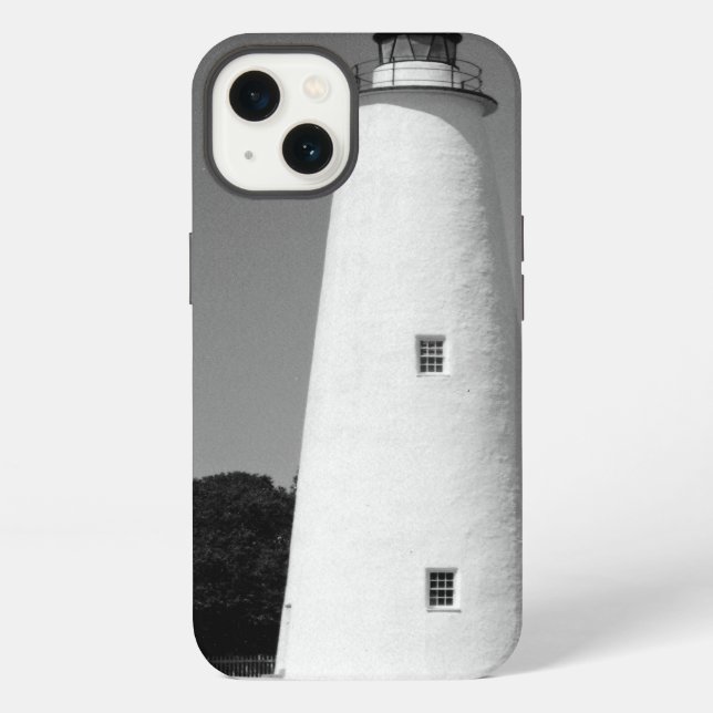 Coque iPhone Phare d'Ocracoke (Verso)