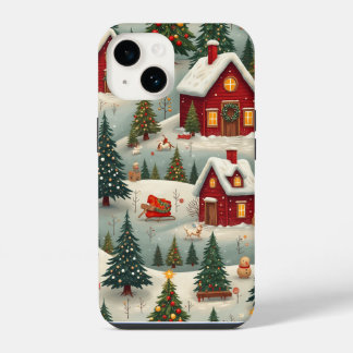 Coque Pour iPhone 14 phonecase de noël