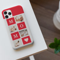 Photo Collage Moderne & Best Mom Ever Cadeau