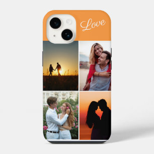 Coque Pour iPhone 14 Photo de couple amoureux personnalisée et élégante
