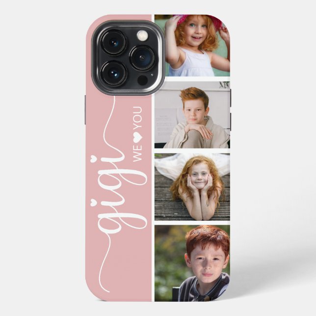 Coque iPhone Photo de Gigi que nous aimons (Verso)