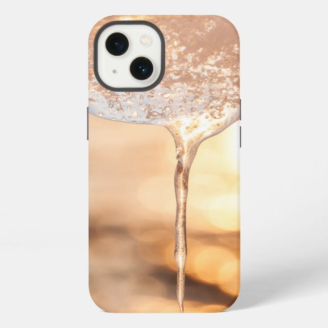 Coque iPhone photo de glace (Verso)