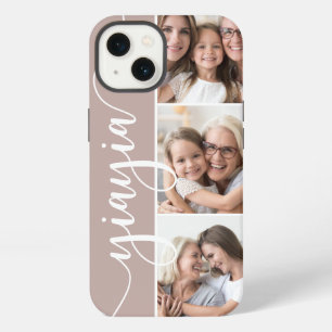 Etui iPhone 13 Photo de grand-mère Yiayia Script