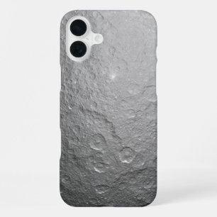 Coque iPhone 16 Plus Photo détaillée de la pleine lune Surface lunair
