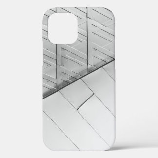 Coque iPhone 12 Photo en niveaux de gris du sol