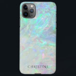 Coque iPhone 11Pro Max photo en pierre minérale opale<br><div class="desc">coque iphone optique</div>