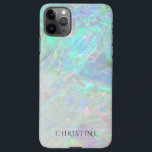 Coque iPhone 11Pro Max photo en pierre minérale opale<br><div class="desc">coque iphone optique</div>