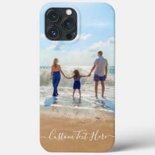Coque iphone photo et texte personnalisé